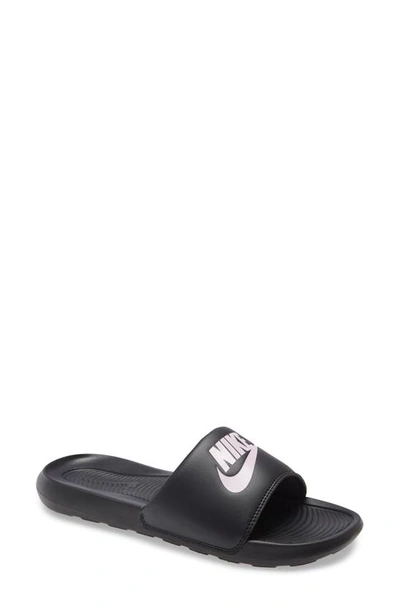 Nike Victori Slide Sandal In Black