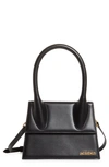 Jacquemus Small Handle And Removable Shoulder Strap In Black