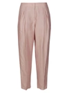 AGNONA AGNONA HIGH WAISTED TAPERED PANTS