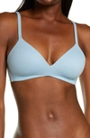 Wacoal How Perfect Wire-free T-shirt Bra In Ashley Blue