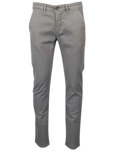 Jeckerson Cotton Chinos In Grey