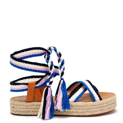 Isabel Marant Malay Espadrilles In Blue