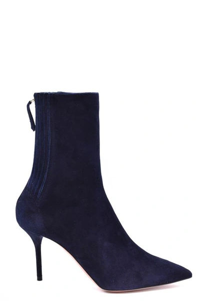 Aquazzura Bootie In Blue