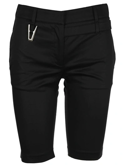 Alyx Logo-plaque Shorts In Black