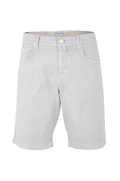 Jacob Cohen Slim-fit Denim Shorts In Grey