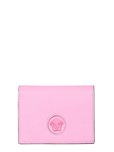 Versace The Medusa Wallet In Rosa