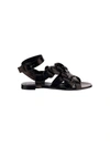 VALENTINO GARAVANI VALENTINO 03 ROSE FLAT SANDALS