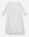 DOLCE & GABBANA LONG-SLEEVED GALLOON LACE DRESS