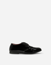 DOLCE & GABBANA PATENT LEATHER DERBY SHOES