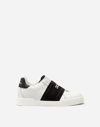 DOLCE & GABBANA PORTOFINO LIGHT SNEAKERS WITH ELASTIC RUBBER LOGO