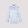 COMME DES GARÇONS SHIRT COMME DES GARÇONS SHIRT STRIPED PATCHWORK SHIRT