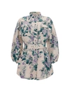 ZIMMERMANN ZIMMERMANN FLORAL PRINT BELTED PLAYSUIT