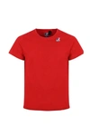 K-WAY K-WAY MEN'S RED COTTON T-SHIRT,K007JE0Q03 XL