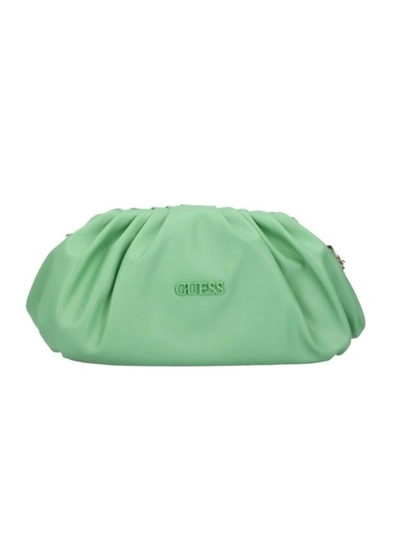 Guess Women's Green Polyester Pouch