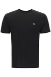 Lacoste Pima Cotton T-shirt In Black