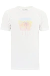 THE SILTED COMPANY THE SILTED COMPANY BASIC T-SHIRT WITH PALM PRINT