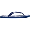 Emporio Armani Men's Rubber Flip Flops Sandals In Blue