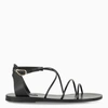 Ancient Greek Sandals Meloivia Leather Sandals In Black
