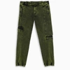 A-COLD-WALL* MILITARY GREEN CARGO JEANS,ACWMB052CO-I-ACWS-MLGR