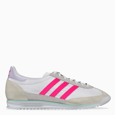 Adidas Originals White/pink Sl 72 Trainers