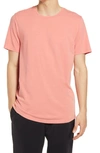 Open Edit Crewneck T-shirt In Pink Lantana
