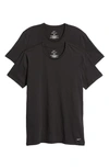 Nike 2-pack Dri-fit Crewneck T-shirts In Black/black