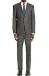 Thom Browne Classic Fit Wool Suit In Dark Grey