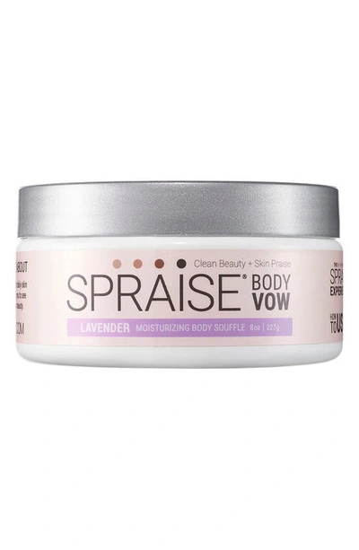 Spraiser Lavender Body Vow Moisturizing Body Soufflé, 8 oz