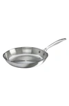 Le Creuset 12 Inch Stainless Steel Fry Pan In Silver