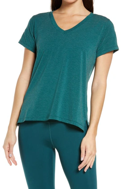 Zella Ava T-shirt In Green Moss