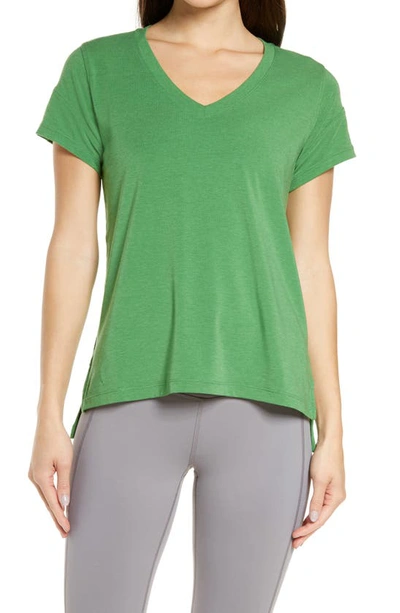 Zella Ava T-shirt In Green Juniper