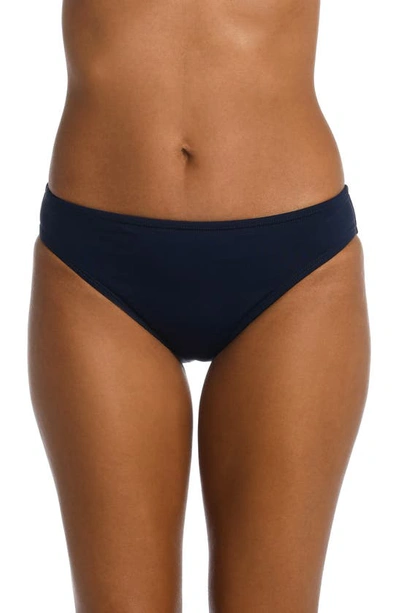 LA BLANCA LA BLANCA SOLID HIPSTER BIKINI BOTTOMS,LB0IG93
