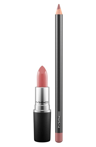 Mac Cosmetics Mac Branch Out Neutral Lipstick & Lip Pencil Set In Nude