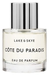 LAKE & SKYE CÔTE DU PARADIS EAU DE PARFUM, 1.7 OZ,94868