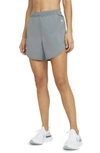 Nike Tempo Luxe Women's 3" Running Shorts In Smoke Grey/ Smoke Grey