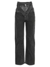 Y/PROJECT Y/PROJECT RHINESTONE EMBELLISHED STRAIGHT JEANS