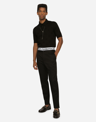 Dolce & Gabbana Pantalone In Black