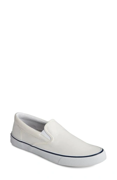 Sperry Striper Ii Slip-on Trainer In White