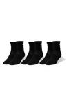 Pair Of Thieves Bowo 3-pack Cushion Ankle Socks In Black/ White