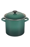 Le Creuset 8 Quart Enamel On Steel Stockpot With Lid In Artichaut
