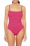 La Blanca Island Goddess One-piece Swimsuit In Ginger