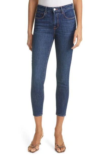 L Agence Margot Crop Skinny Jeans In Bridgewater