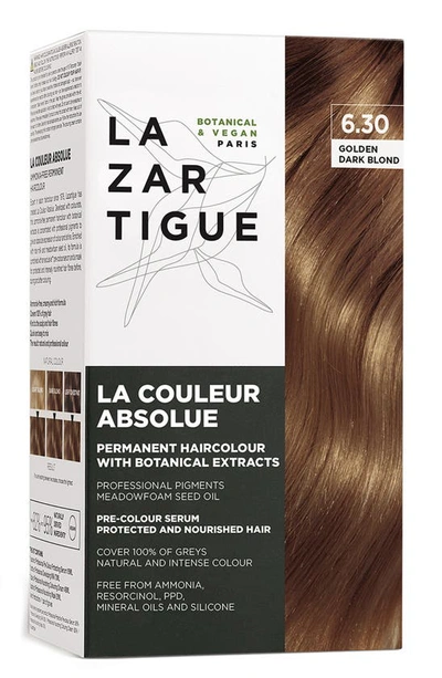 Lazartigue La Couleur Absolue Permanent Hair Color Kit In Golden Dark Blond