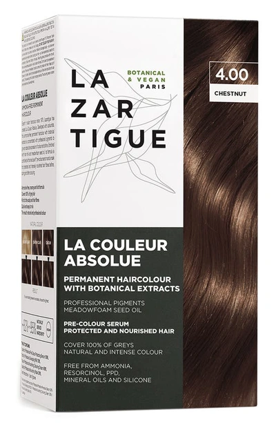 Lazartigue La Couleur Absolue Permanent Hair Color Kit In Chestnut