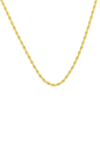 Shymi Forever Rope Chain Necklace In Gold