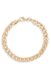 Shymi Jack Cuban Chain Bracelet In Gold