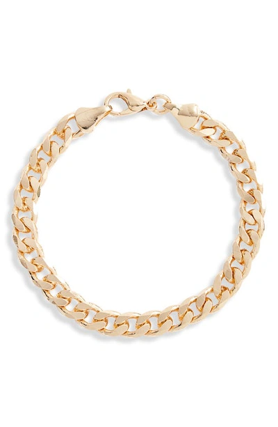 Shymi Jack Cuban Chain Bracelet In Gold