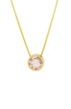 Dean Davidson Signature Knockout Morganite Pendant Necklace