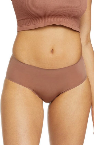 Uwila Warrior No Brainer 2-pack Seamless Full Briefs In Toffee