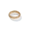 JOHN HARDY JOHN HARDY KAMI CHAIN BAND RING,RU900323